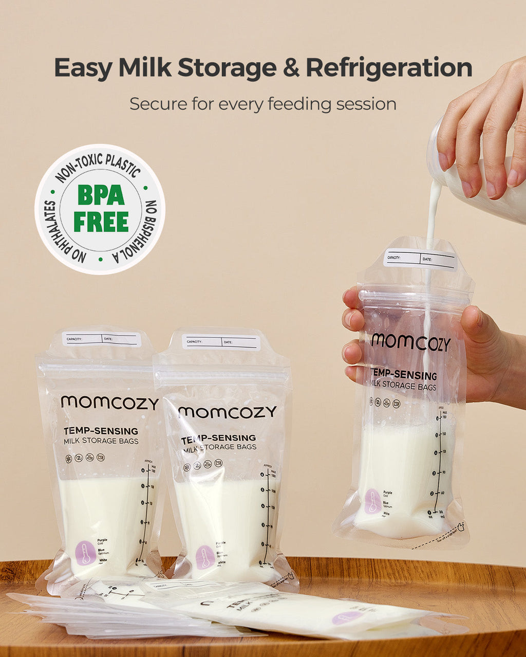 Pumping Essentials Bundle: Breast Pump Wipes, Reusable Breast Pads & Milk Storage Bags