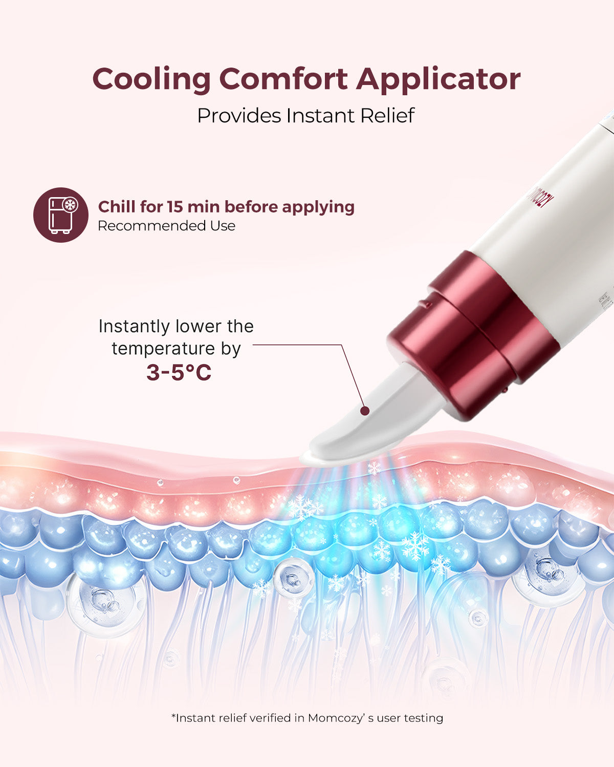 Momcozy ComfortNip™ Cooling Comfort & Touch Free Nipple Cream