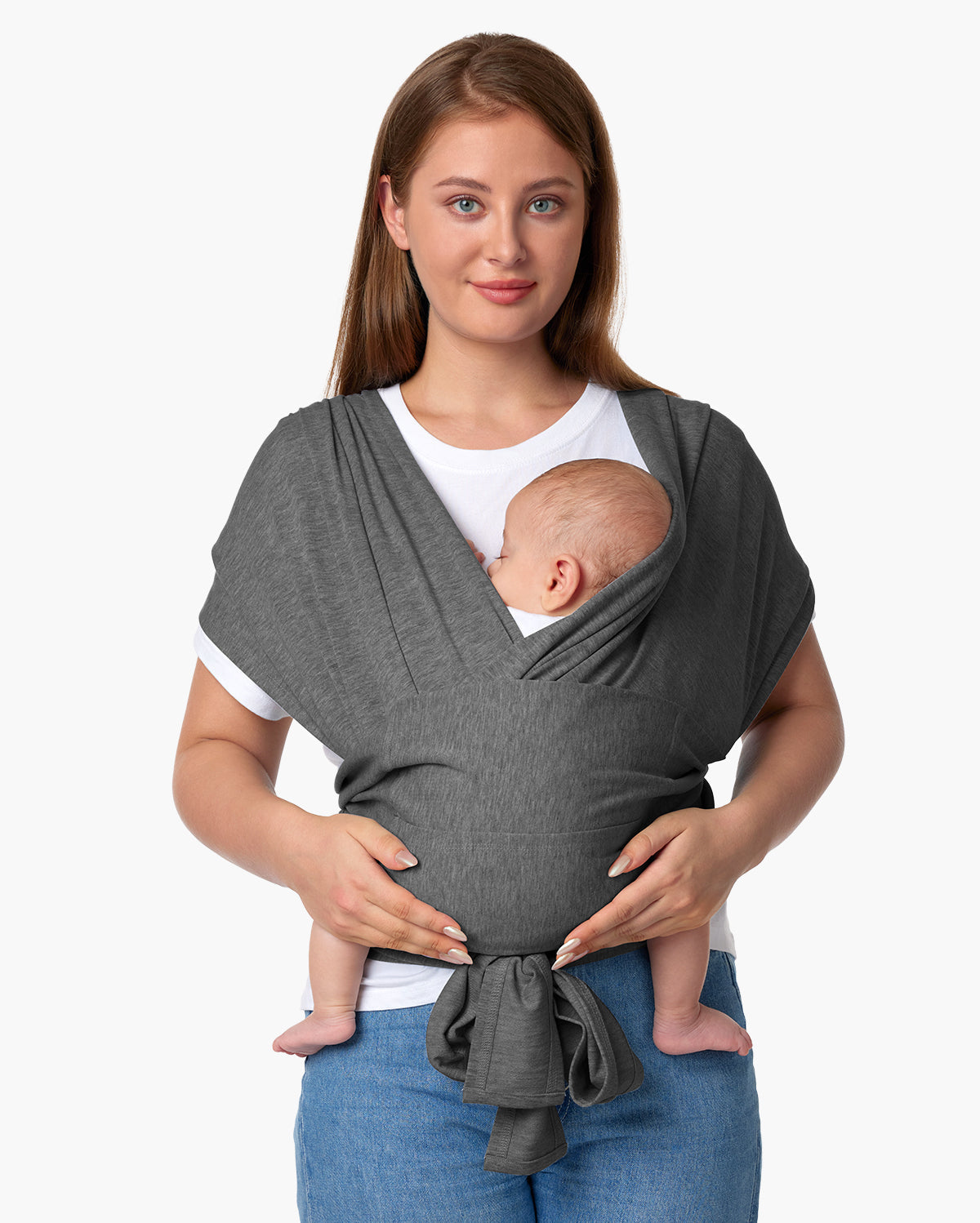 Easy to Wear Hands Free - Baby Wrap Carrier