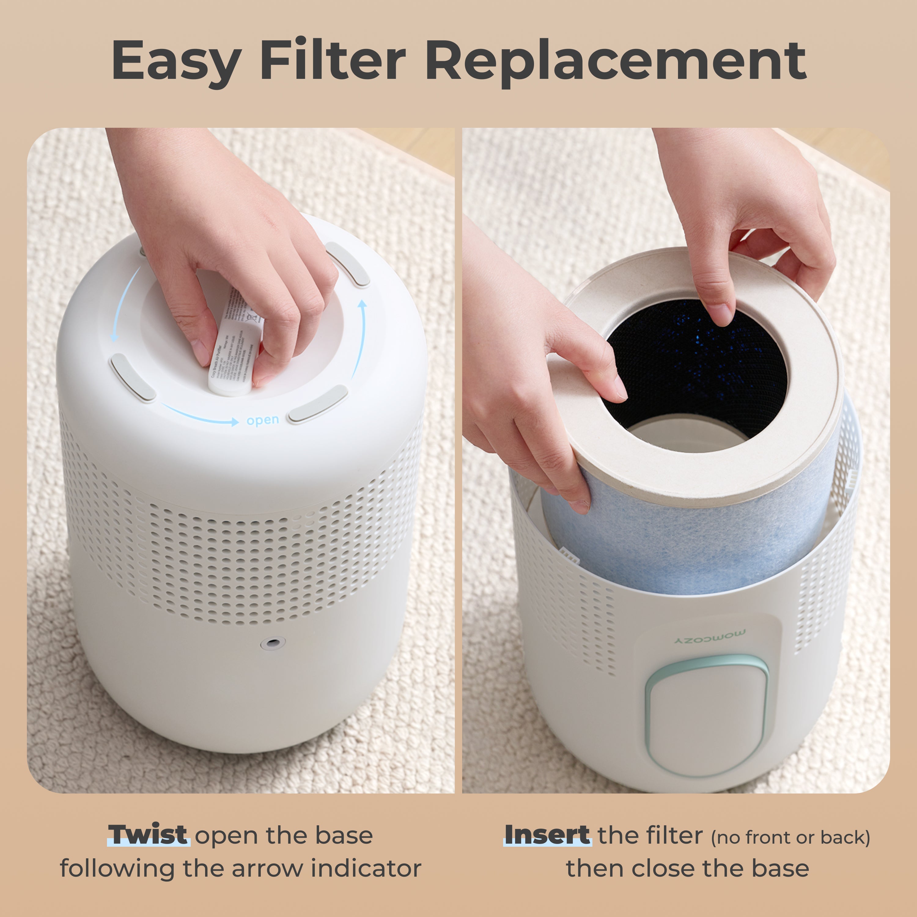 Momcozy Baby Air Purifier Replacement Filter