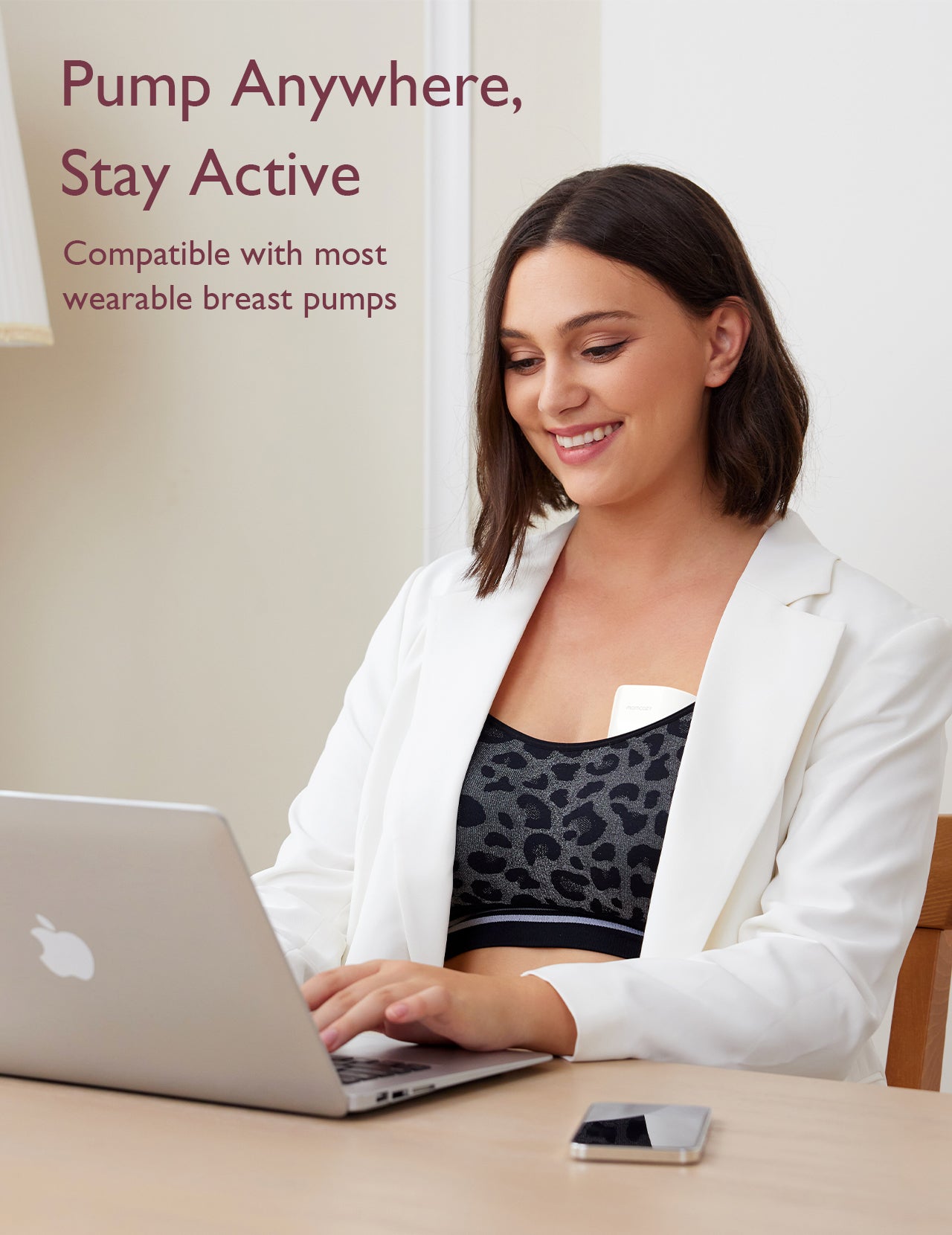 Ultra Soft Seamless Nursing Bra YN21 & DEX - 4-in-1 Hands Free Seamless Stretch Fabric Pumping Bra Bundle