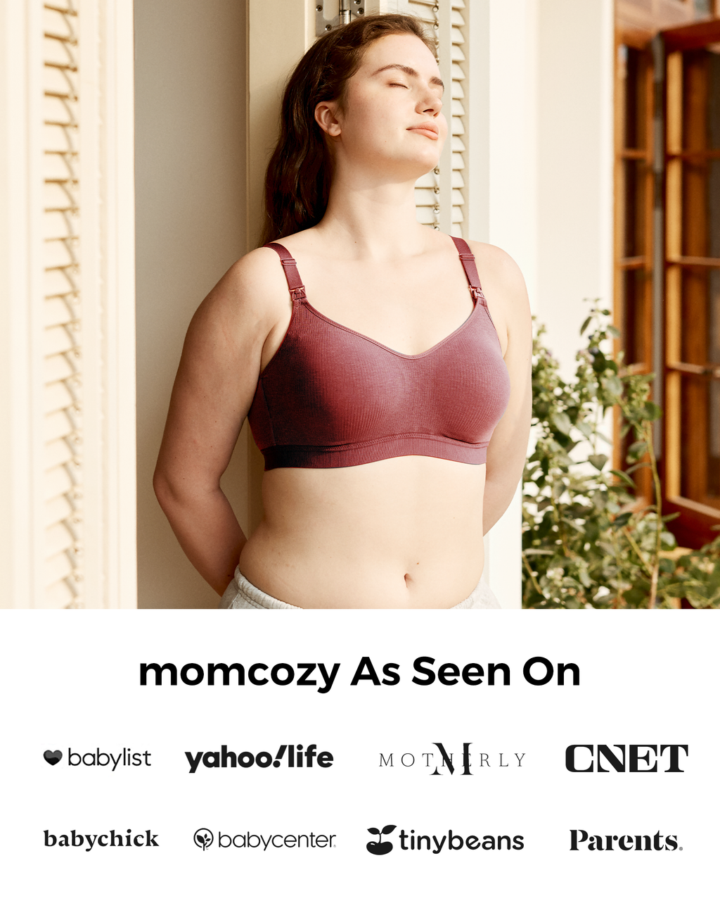 Tencel™ Fabric Seamless Breast Pump Bra