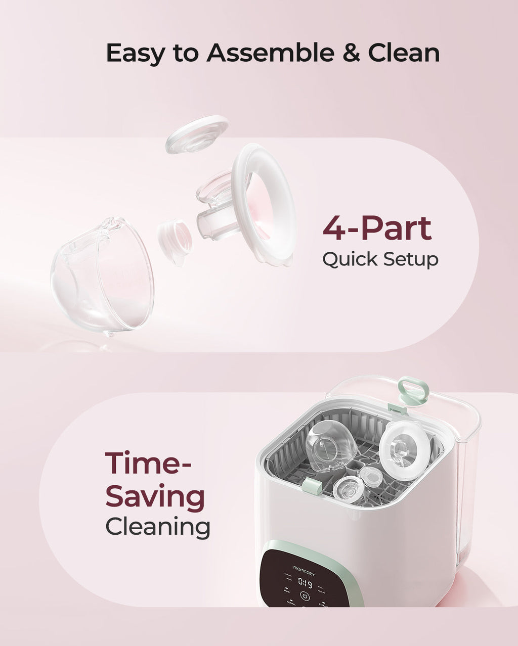 S12 Pro Quick Wearable Breast Pump