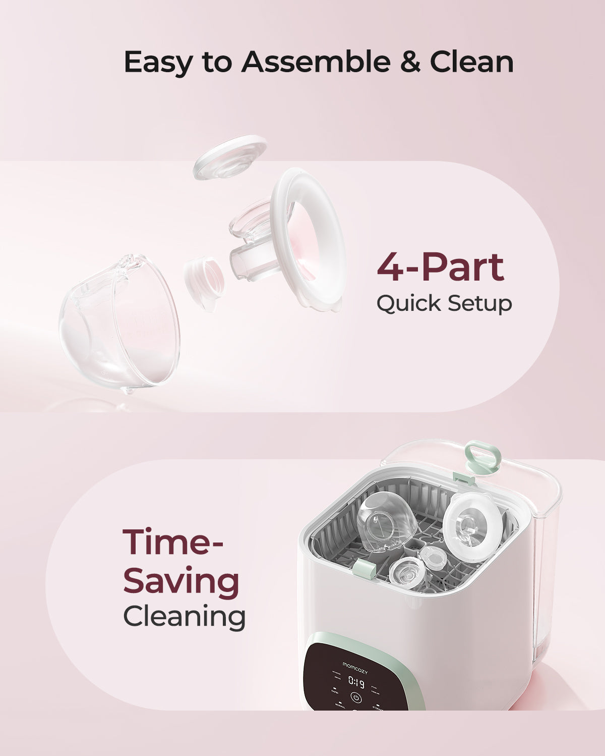 S12 Pro Quick Wearable Breast Pump