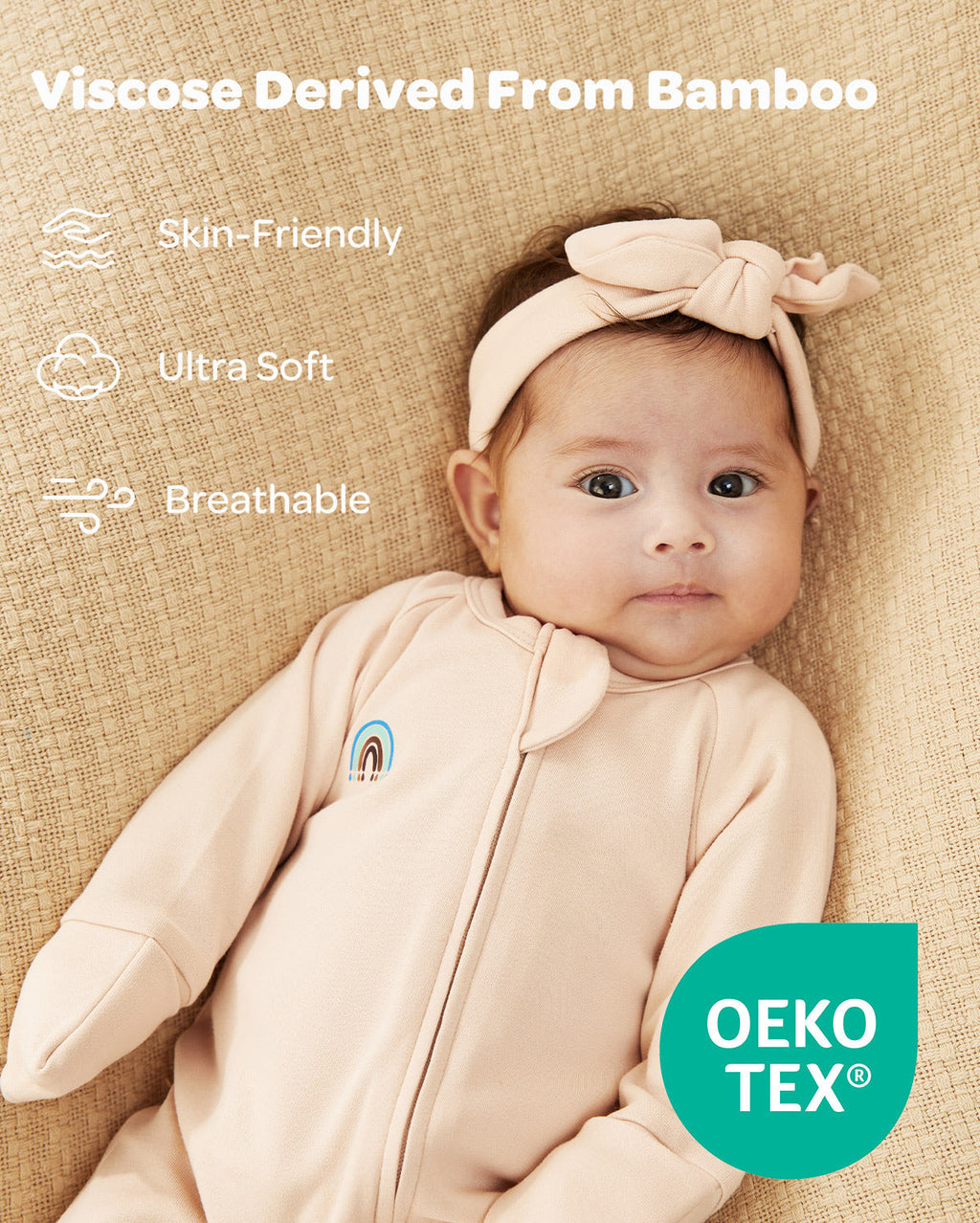 Momcozy Boy Girl Baby Pajamas - Newborn Sleepers