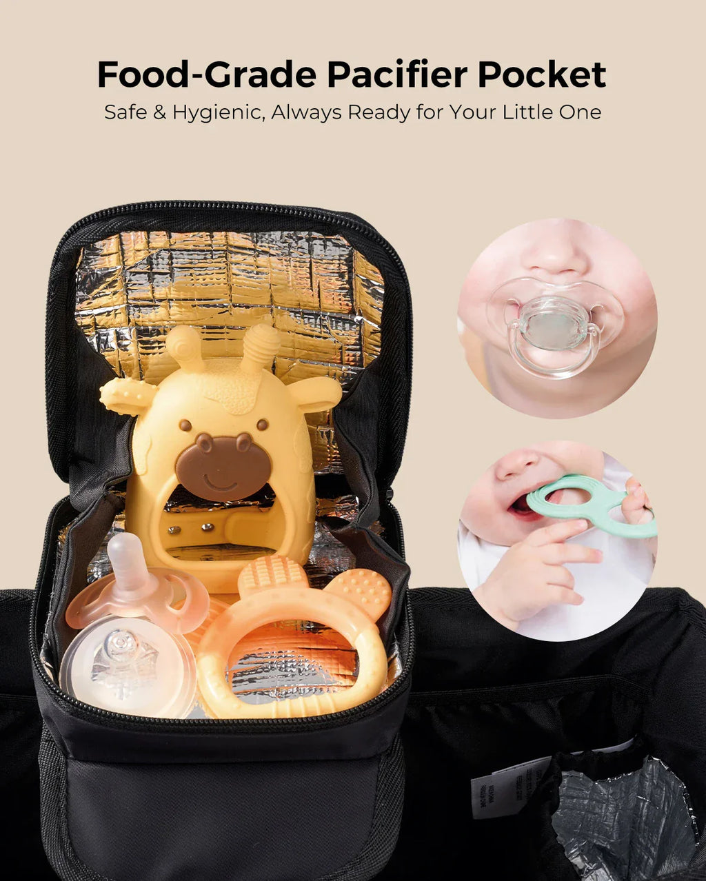 Momcozy Extra Large Stroller Organizer