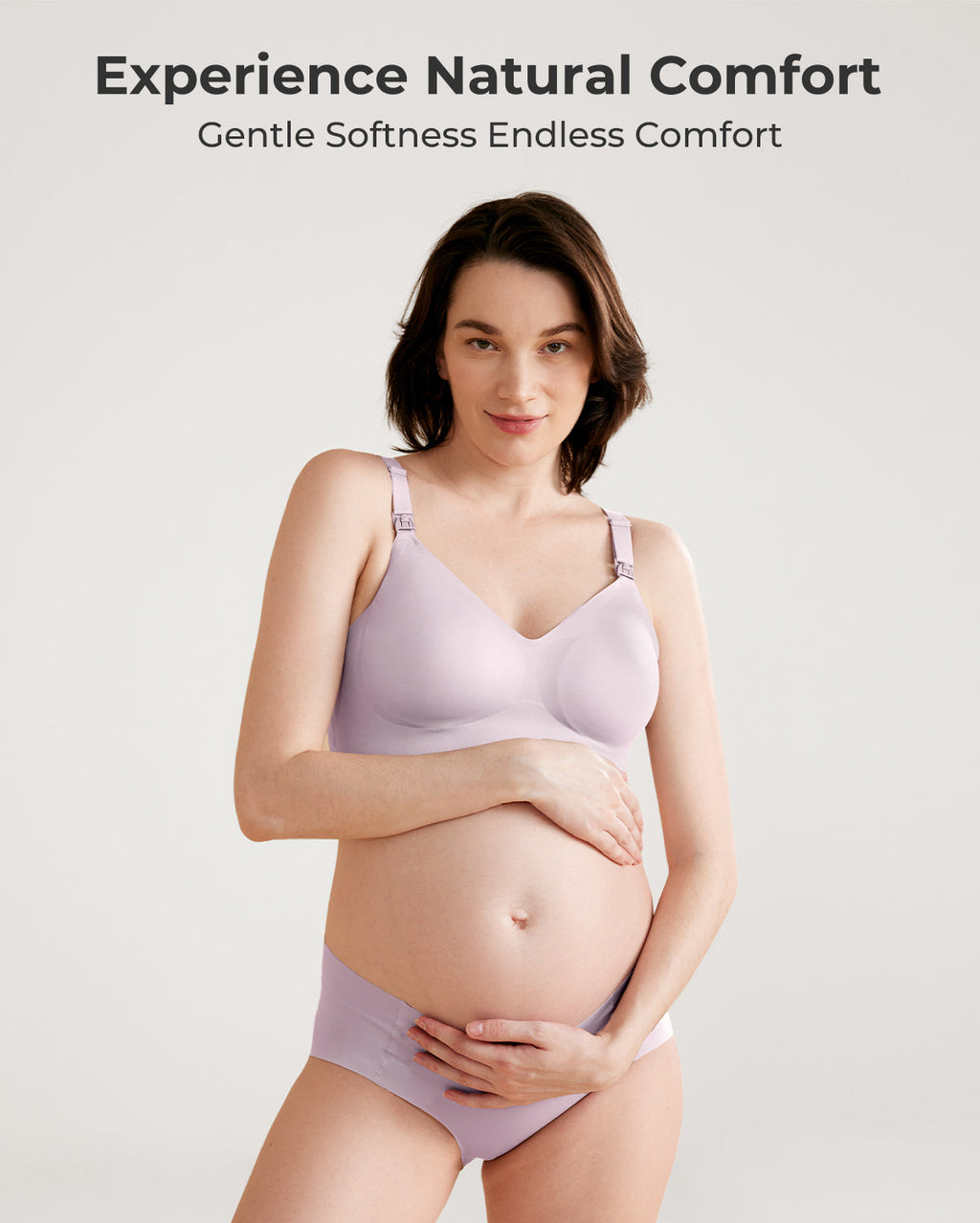 CozyAura-Ultra Soft Seamless Nursing Bra - YN21