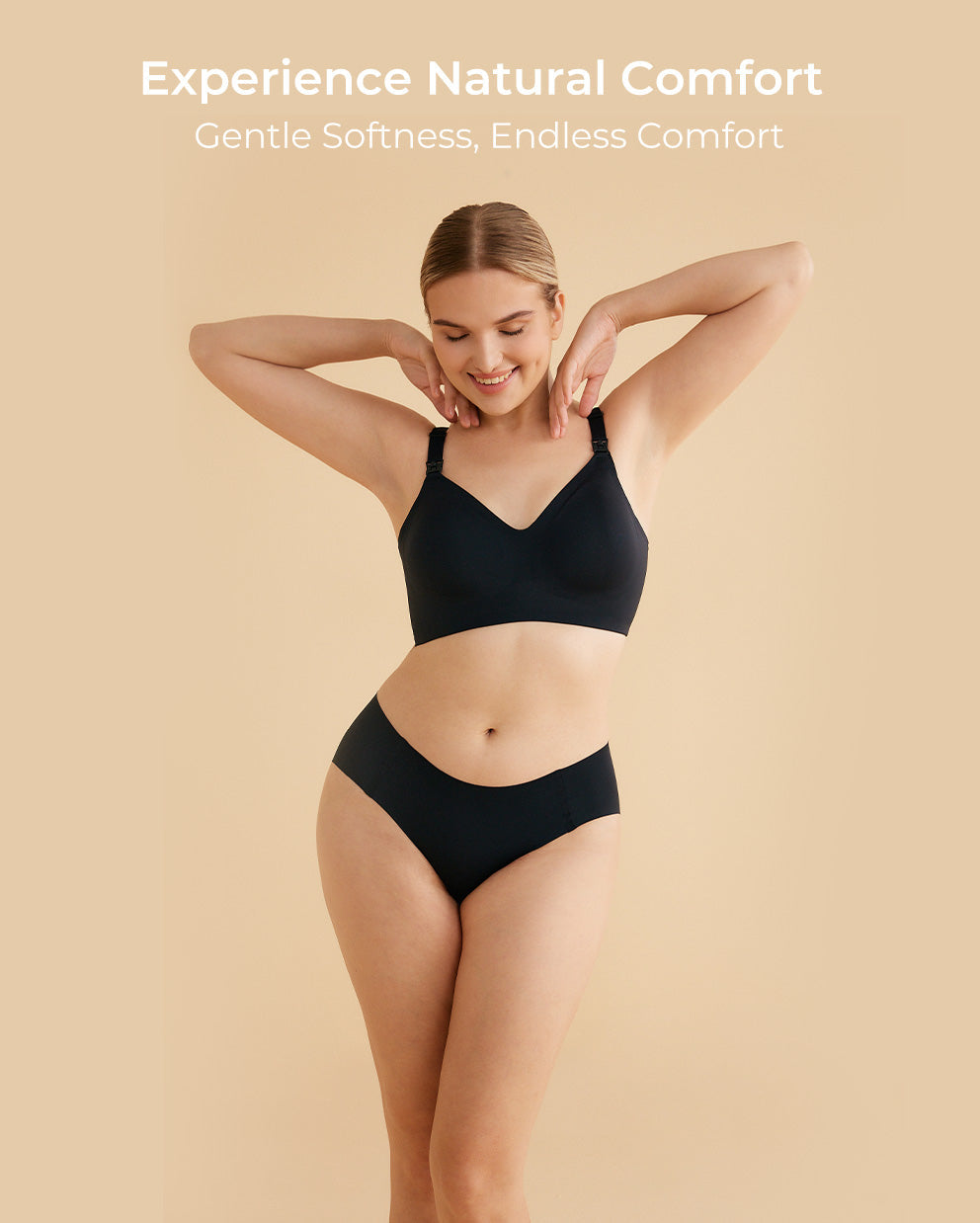 SMOOTH - Ultra Soft & Omni Maternity Nursing Bra (2 Pack)