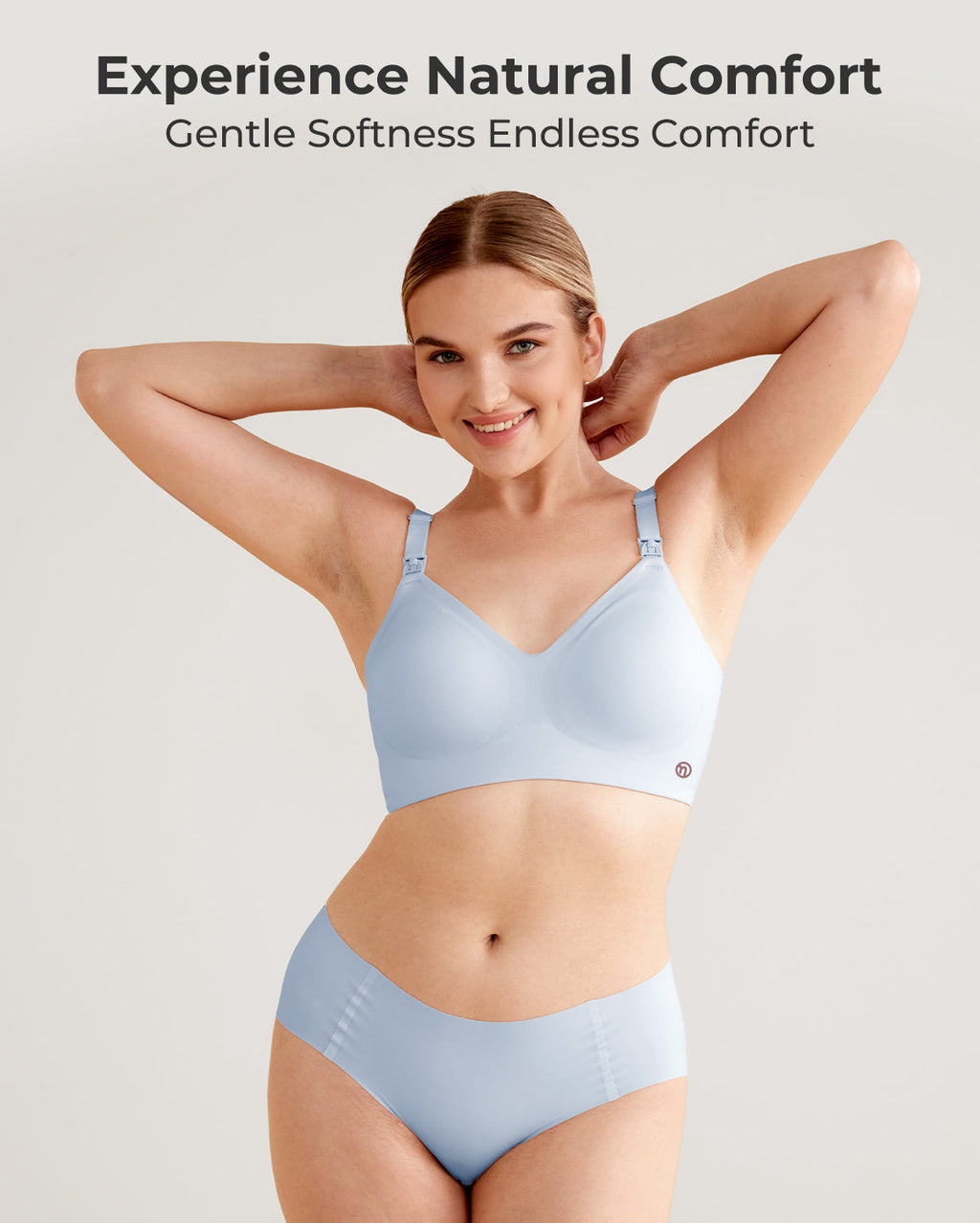 CozyAura-Ultra Soft Seamless Nursing Bra - YN21