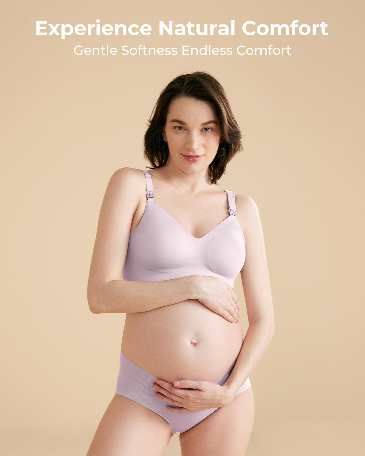 CozyAura-Ultra Soft Seamless Nursing Bra - YN21