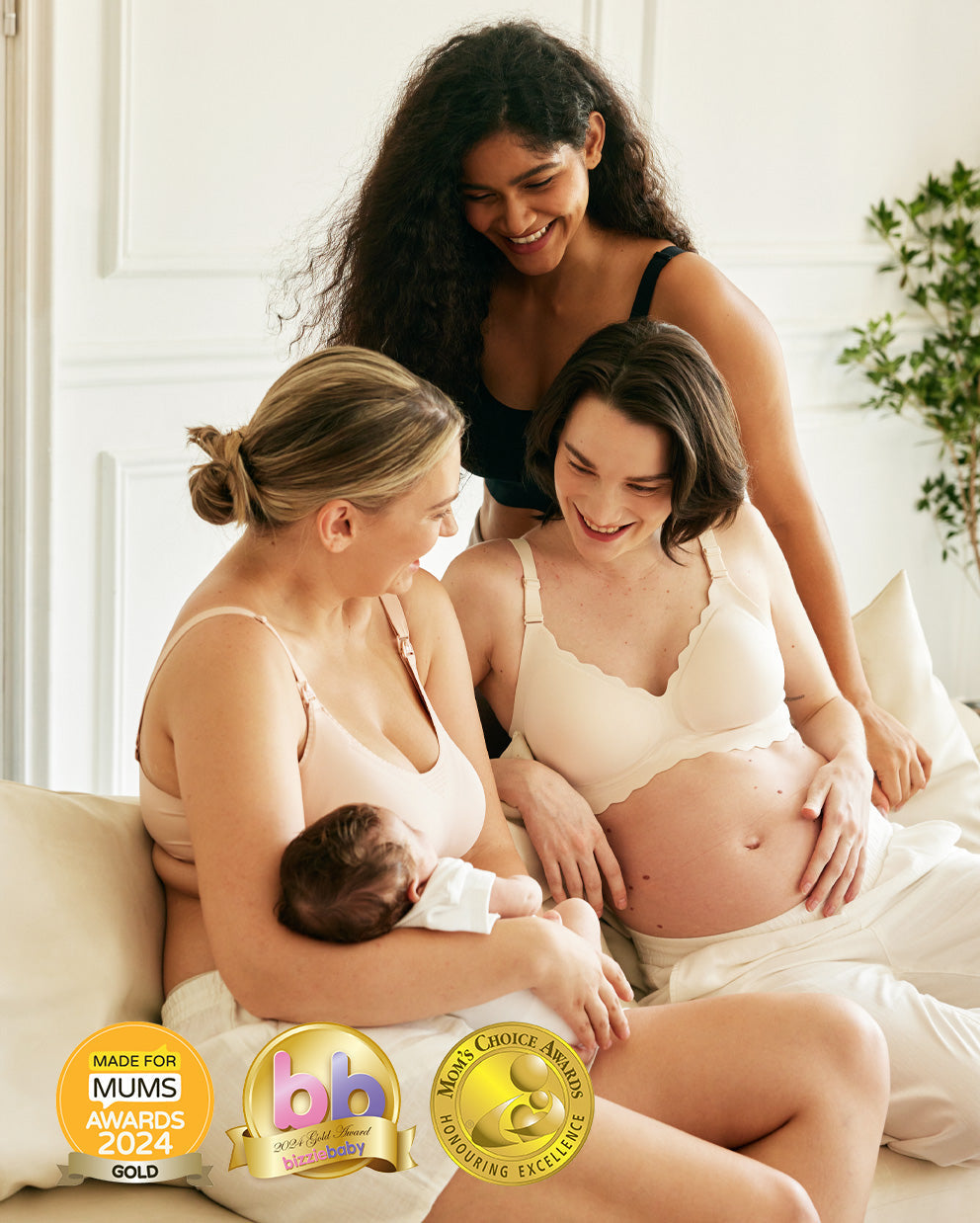 SMOOTH - Ultra Soft & Omni Maternity Nursing Bra (2 Pack)