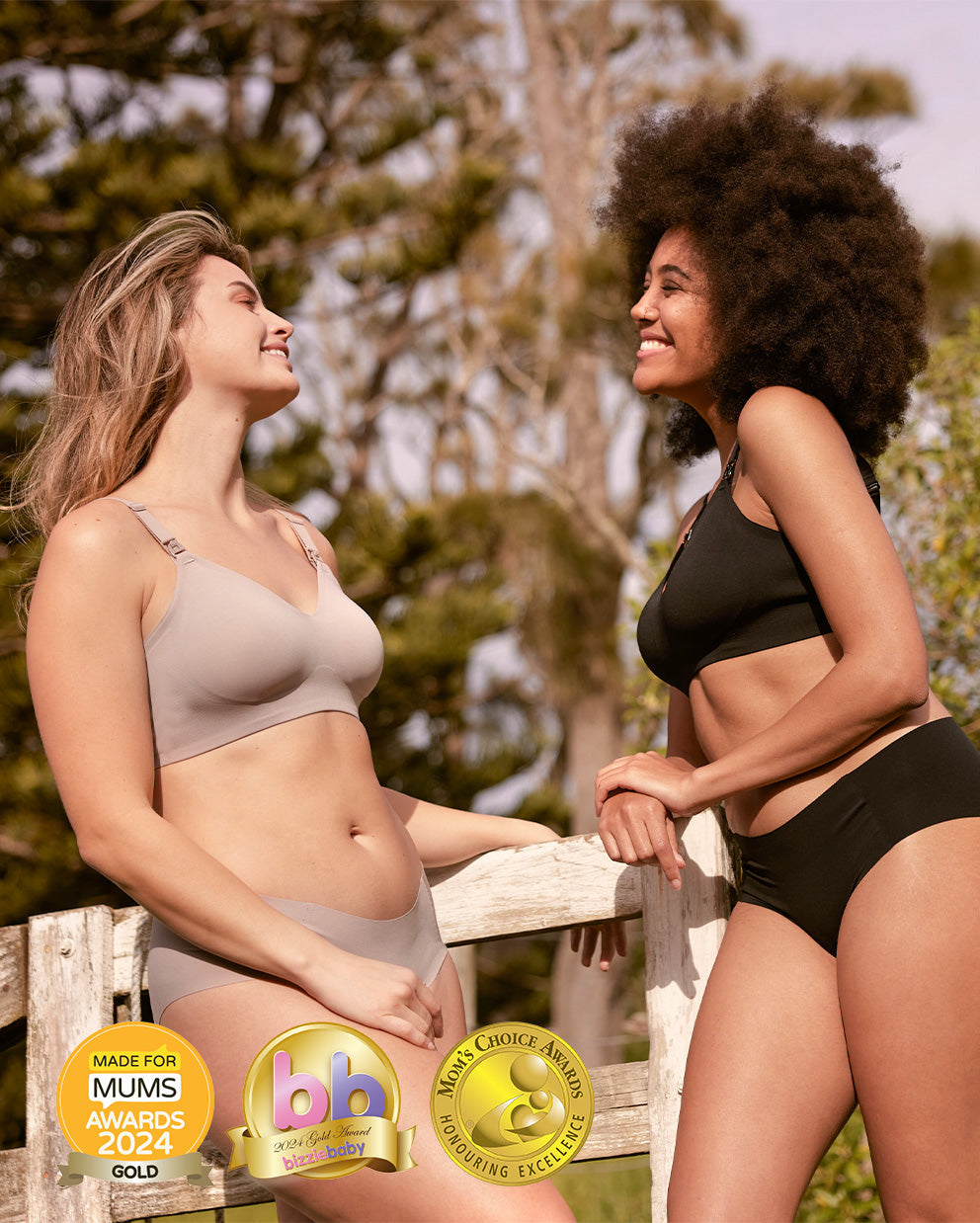 SMOOTH - Ultra Soft & Omni Maternity Nursing Bra (2 Pack)