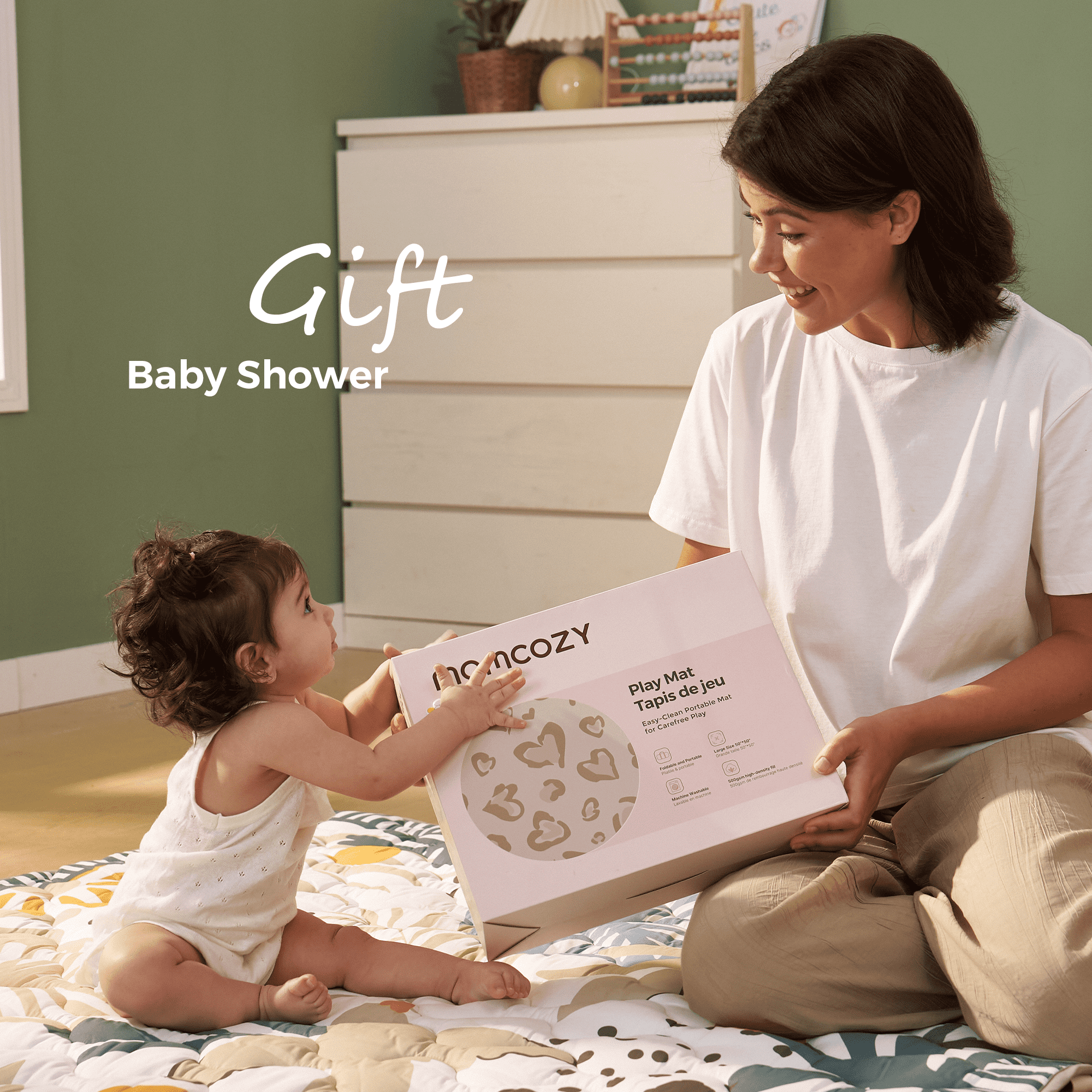 Baby Portable Playmat - Green Forest