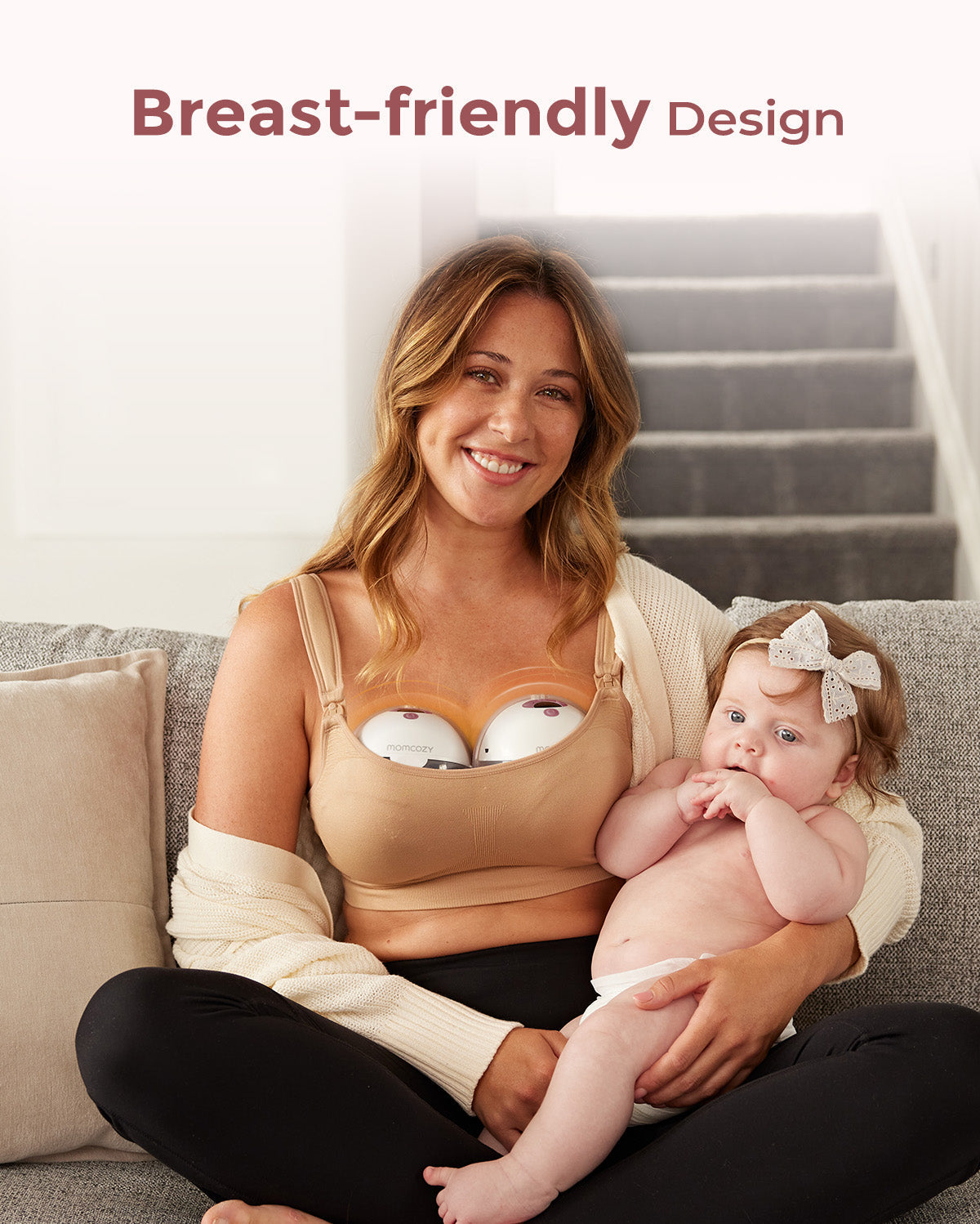 M5 Smart Wearable Breast Pump & KleanPal Pro Baby Bottle Washer and Sterilizer Bundle