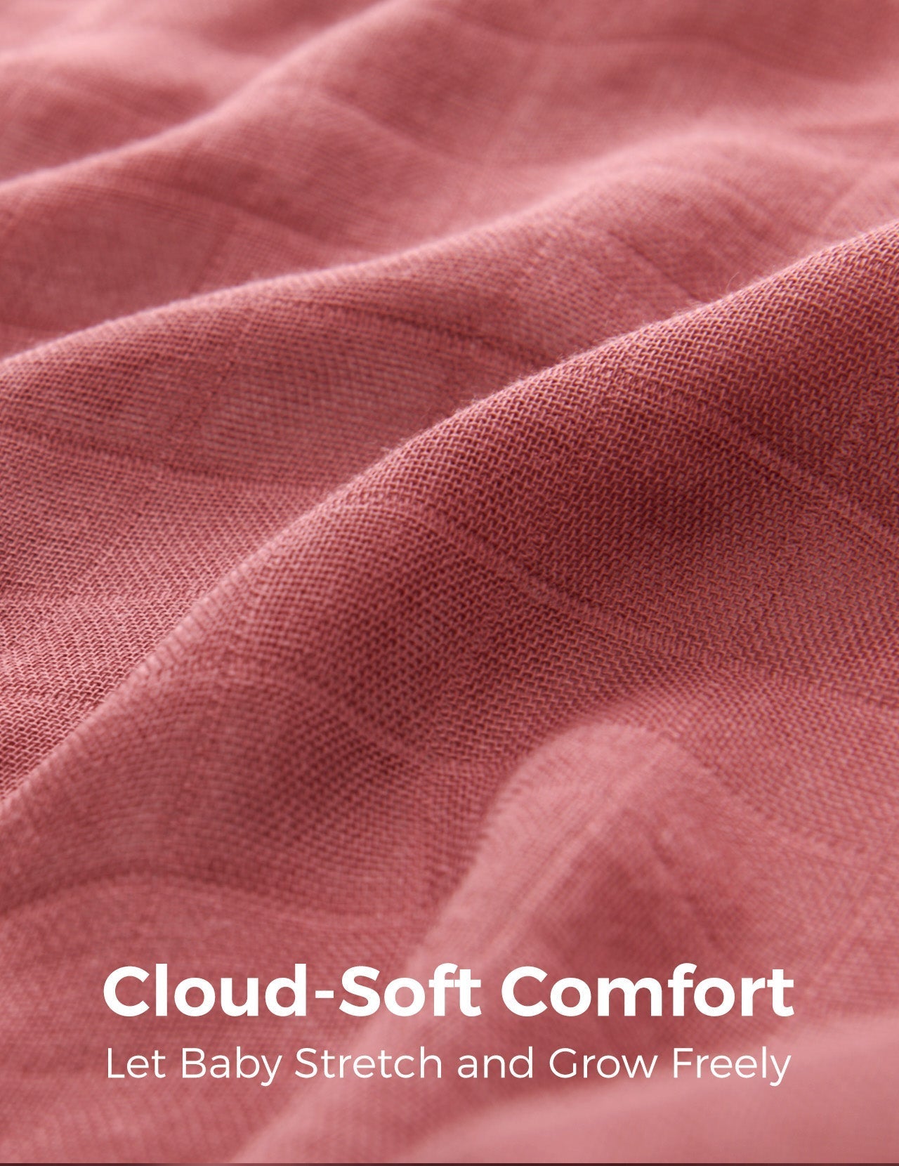 Momcozy Softness Swaddle Blankets - Brown (4 Pack)