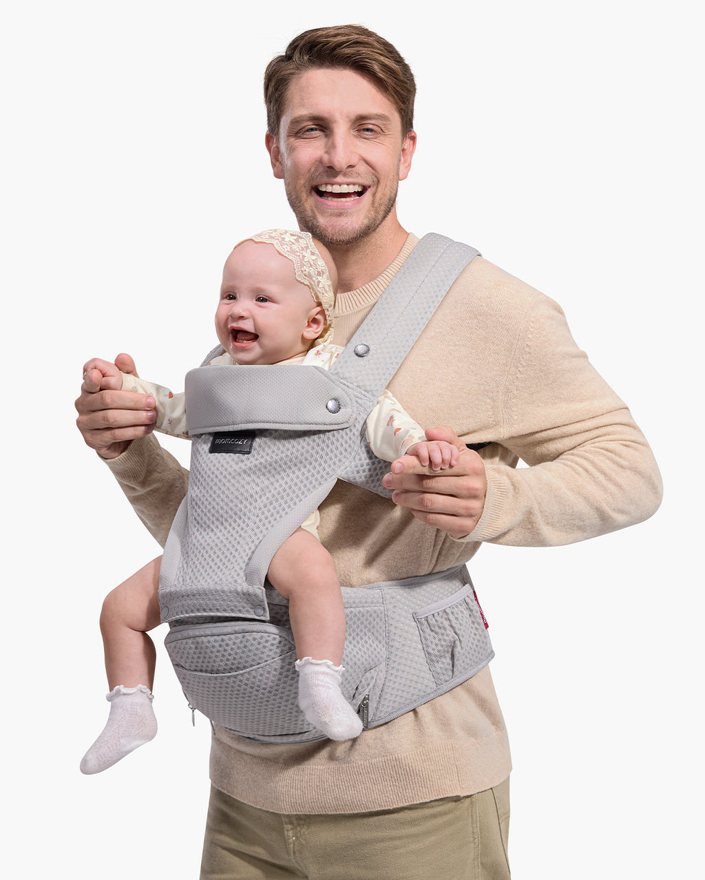2-In-1 Hip Seat Baby Carrier