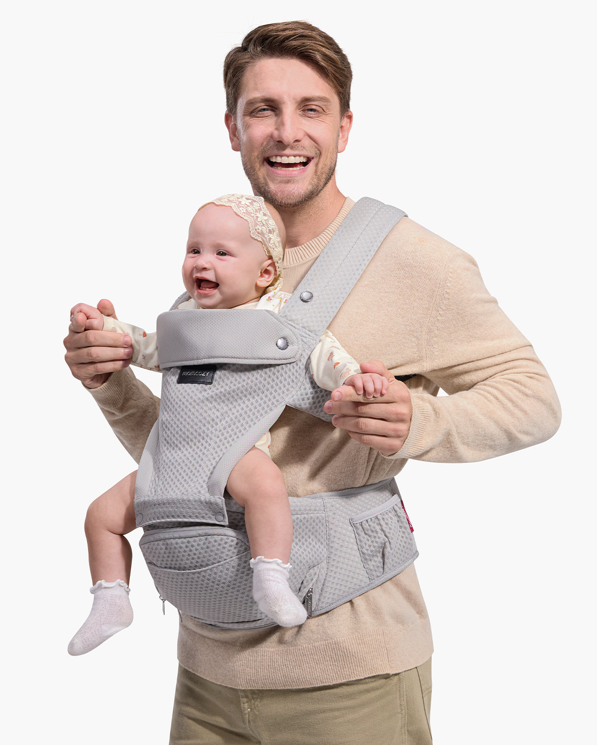 2-In-1 Hip Seat Baby Carrier