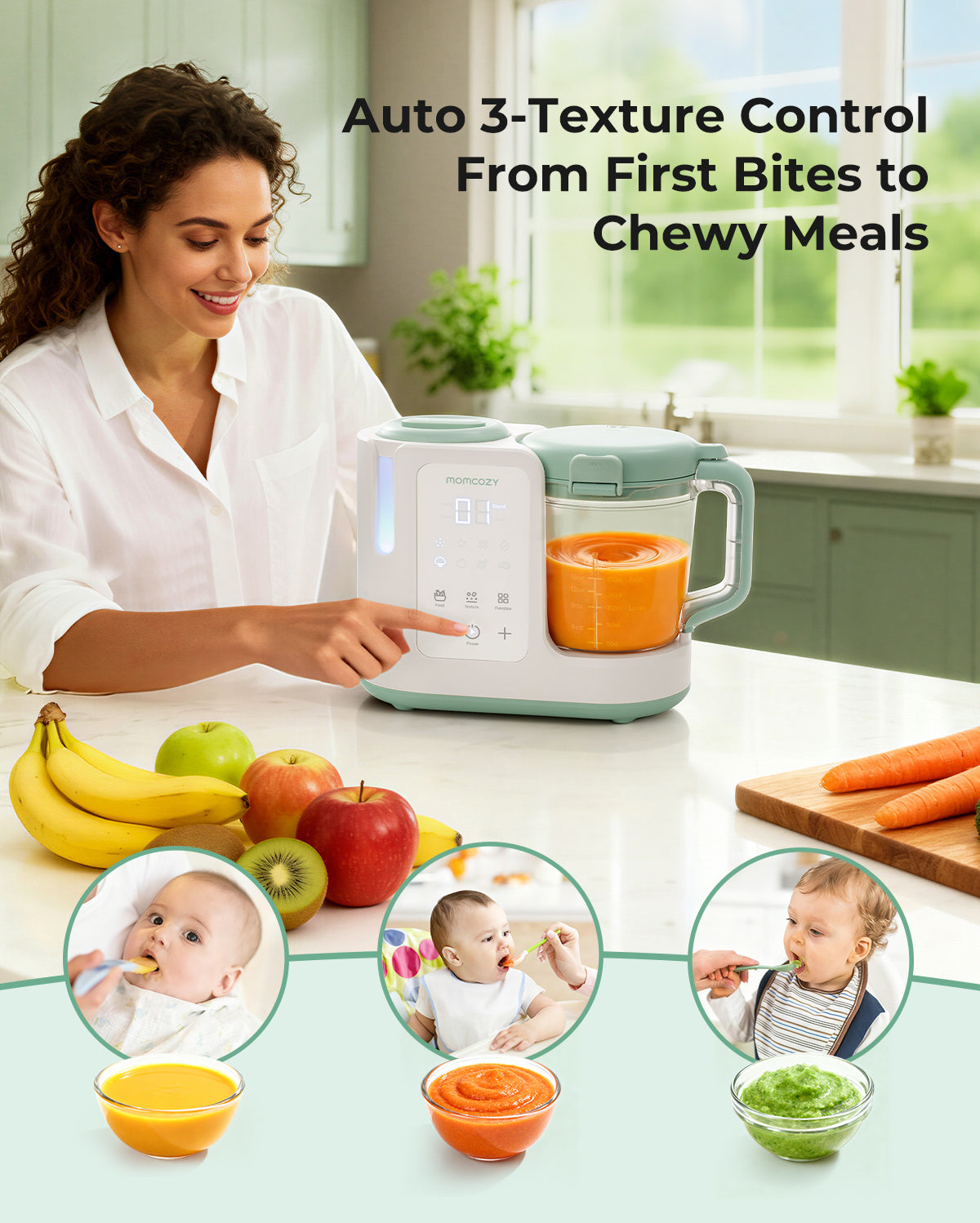 Momcozy AutoMeal Baby Food Maker