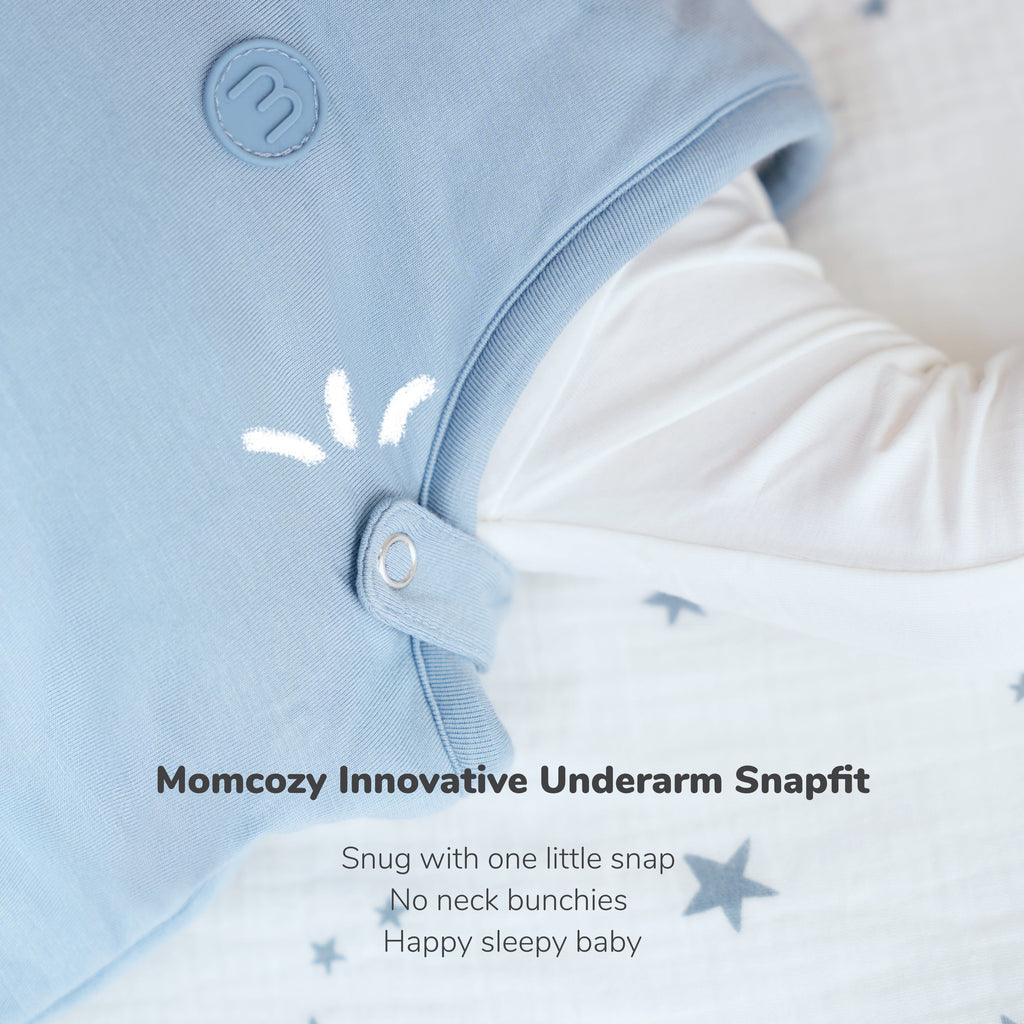 Baby Sleep Sack 1.5 TOG & Easy Swaddle Wrap For 0-3M Bundle