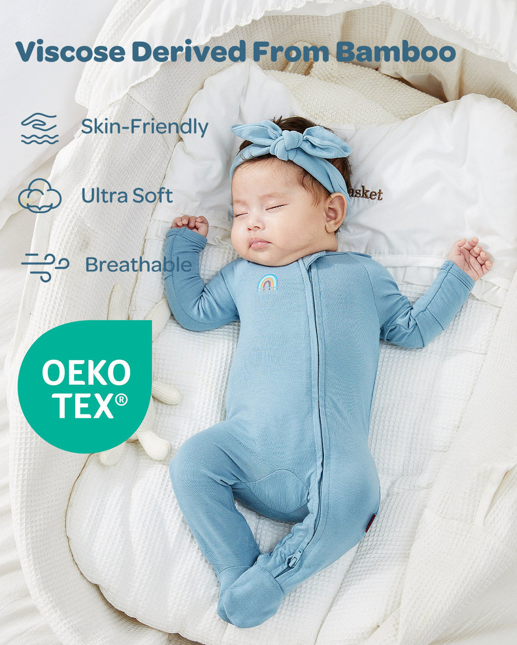 Momcozy Boy Girl Baby Pajamas - Newborn Sleepers