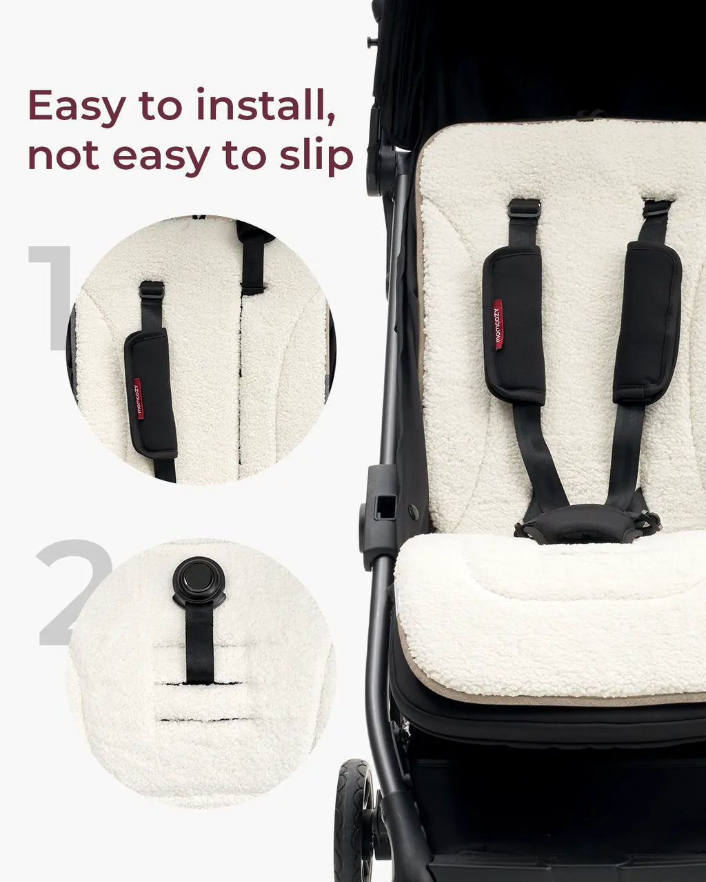 Momcozy Winter Warm Stroller Seat Liners