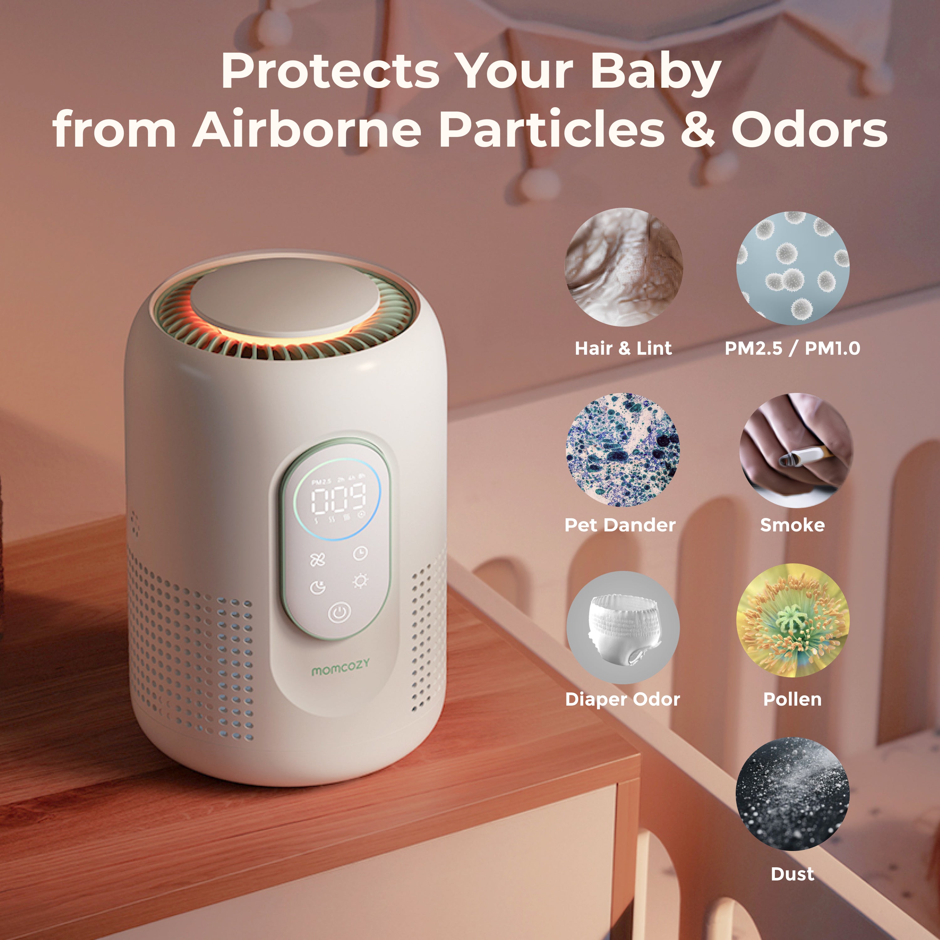 Momcozy Baby Air Purifier Replacement Filter