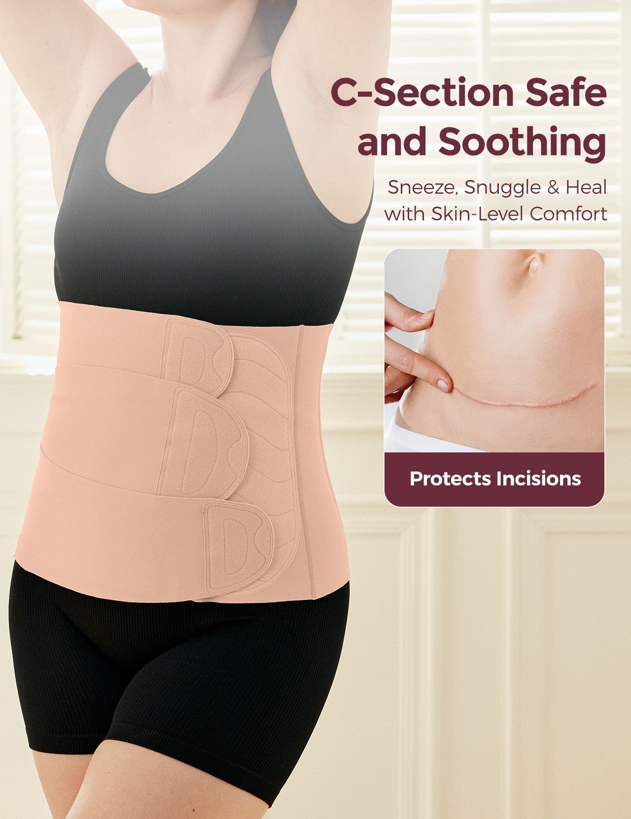 Momcozy Ergowrap™ Postpartum Belly Wrap - Postpartum Belly Band