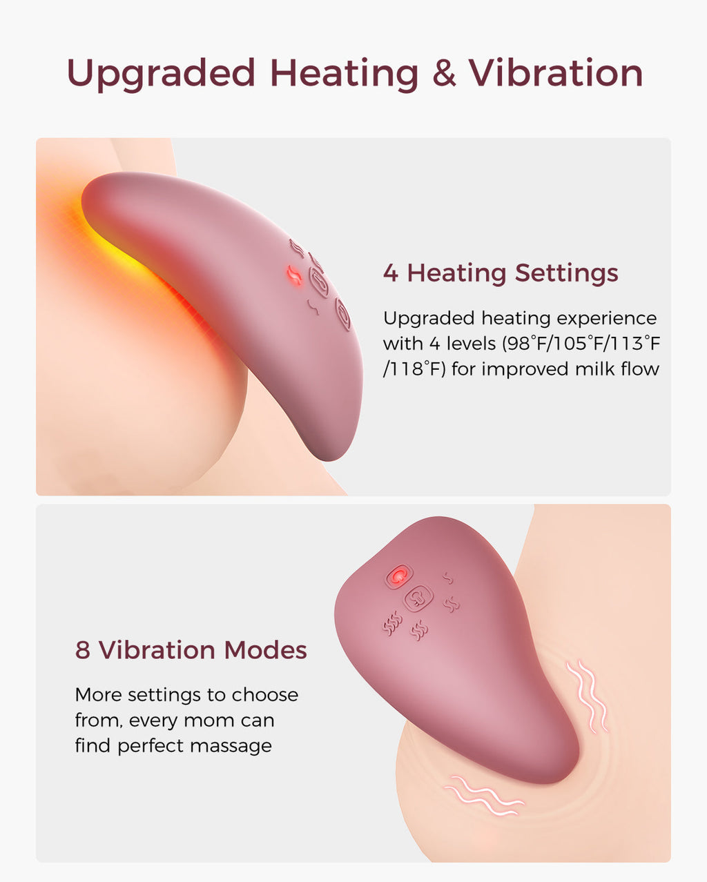 Momcozy Warming Lactation Massager Pro