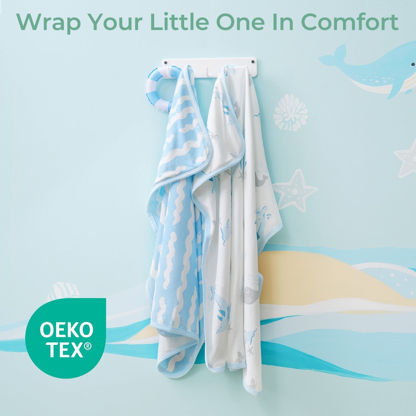 Momcozy Baby Hooded Bath Towel