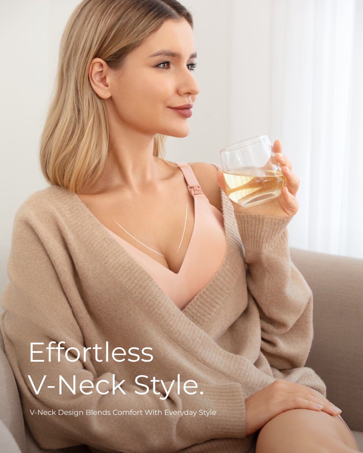 Momcozy CoolFit Nursing Bra - Ultra Stretch