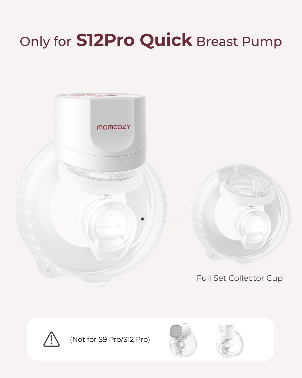S12 Pro Quick Breast Pump Replacement Parts
