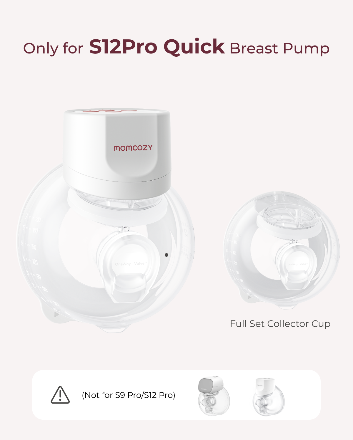S12 Pro Quick Breast Pump Replacement Parts