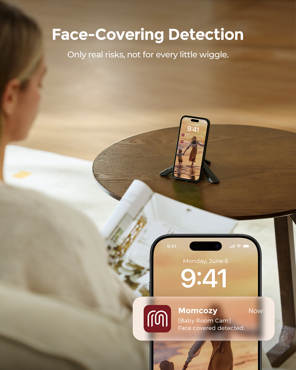 Momcozy Contact-Free Smart Baby Monitor (BM08)