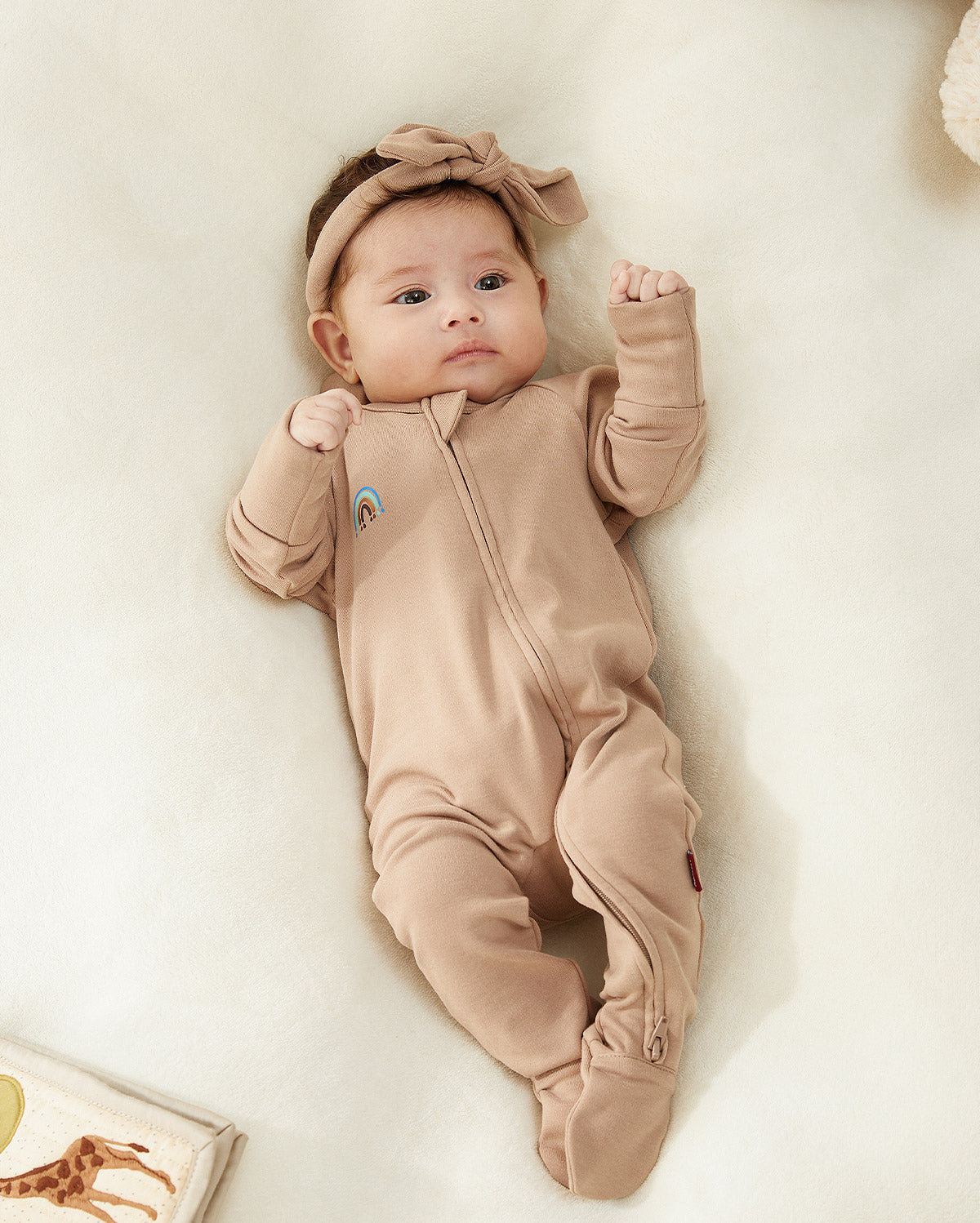 Momcozy Boy Girl Baby Pajamas - Newborn Sleepers - Blue & Grey
