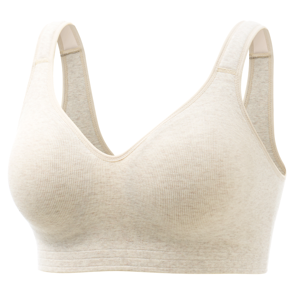 Momcozy Seamless U.S. Cotton Busty Everyday Bras