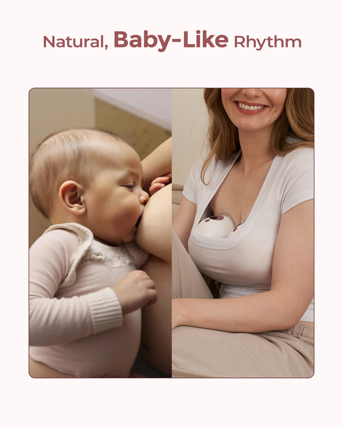 M5 Smart Wearable Breast Pump – Upgraded with App Control
