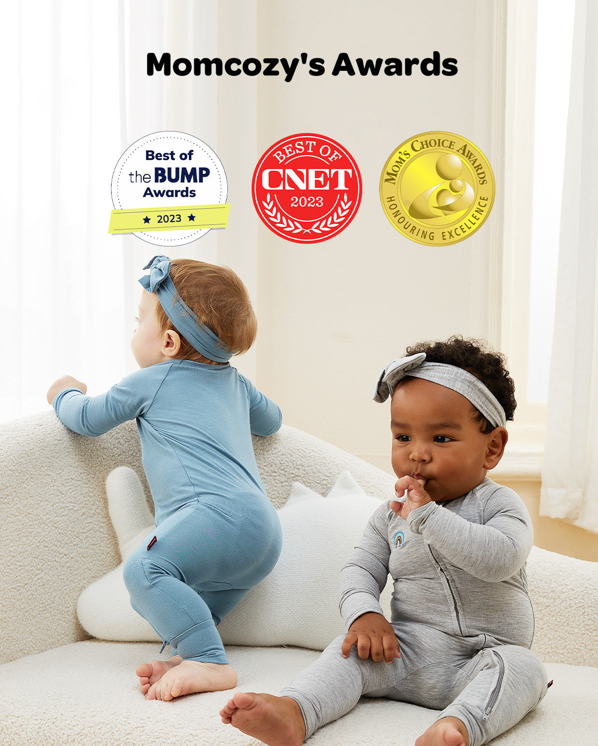 Momcozy Boy Girl Baby Pajamas - Newborn Sleepers