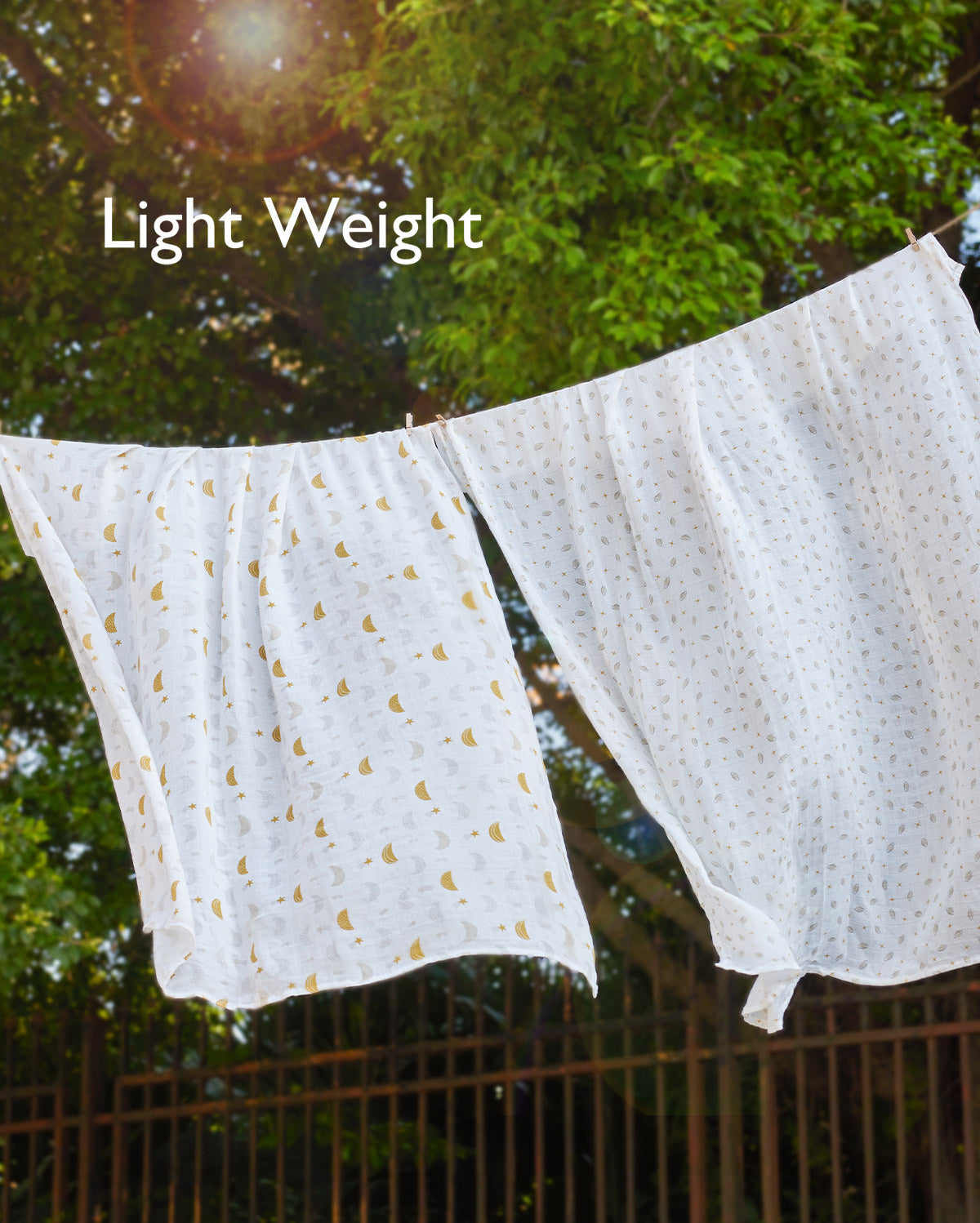 Momcozy Softness Swaddle Blankets - Bling Star (4 Pack)