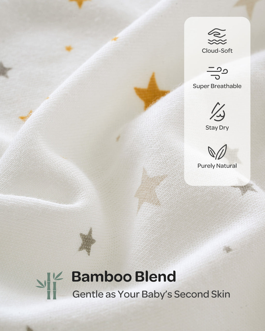 Momcozy Easy Swaddle Wrap For 0-3M