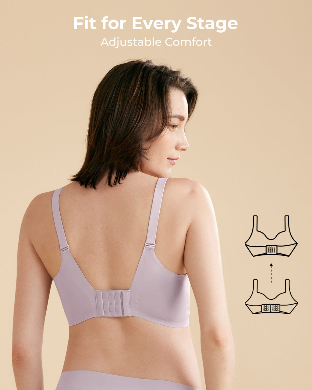 CozyAura-Ultra Soft Seamless Nursing Bra - YN21