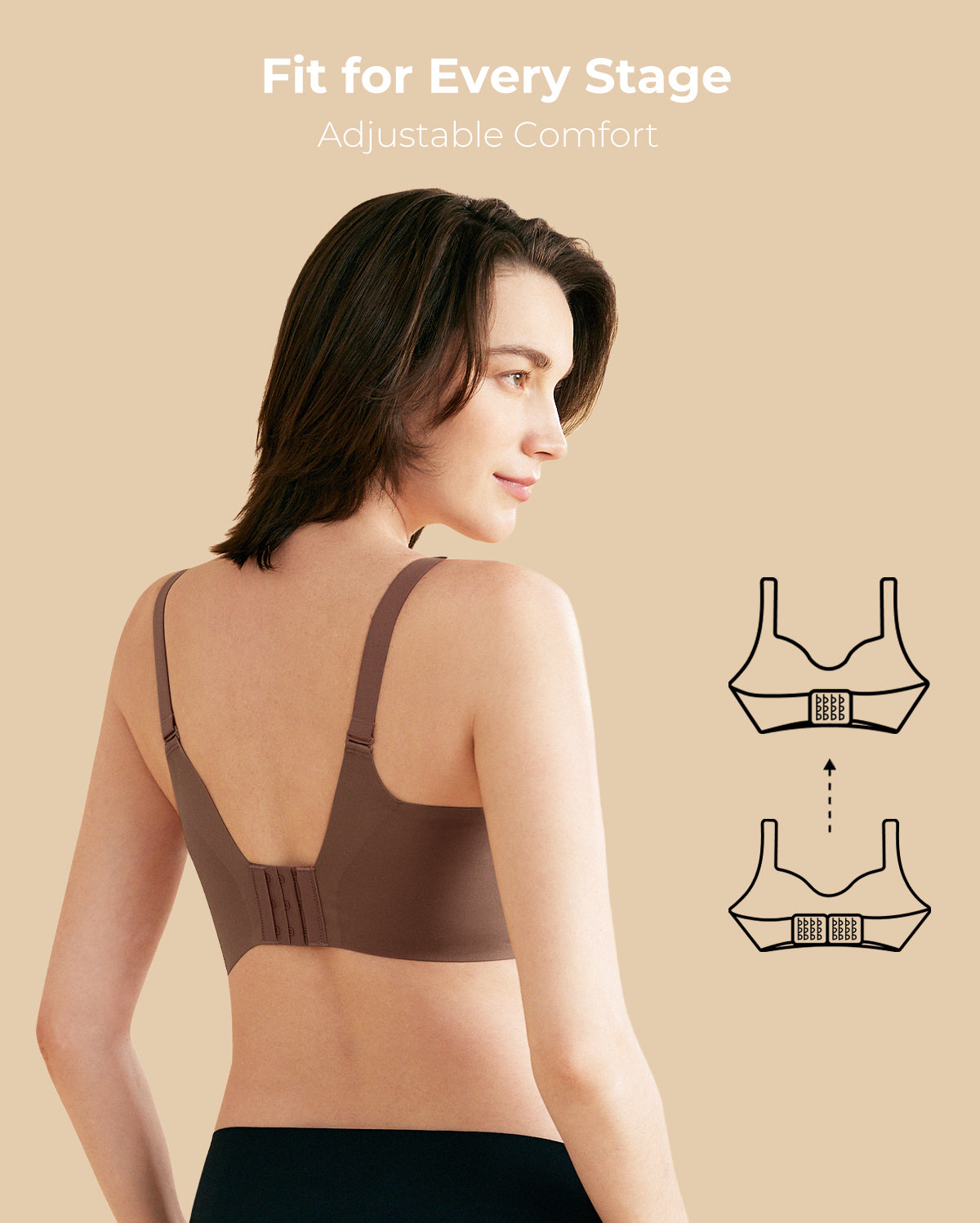 CozyAura-Ultra Soft Seamless Nursing Bra - YN21