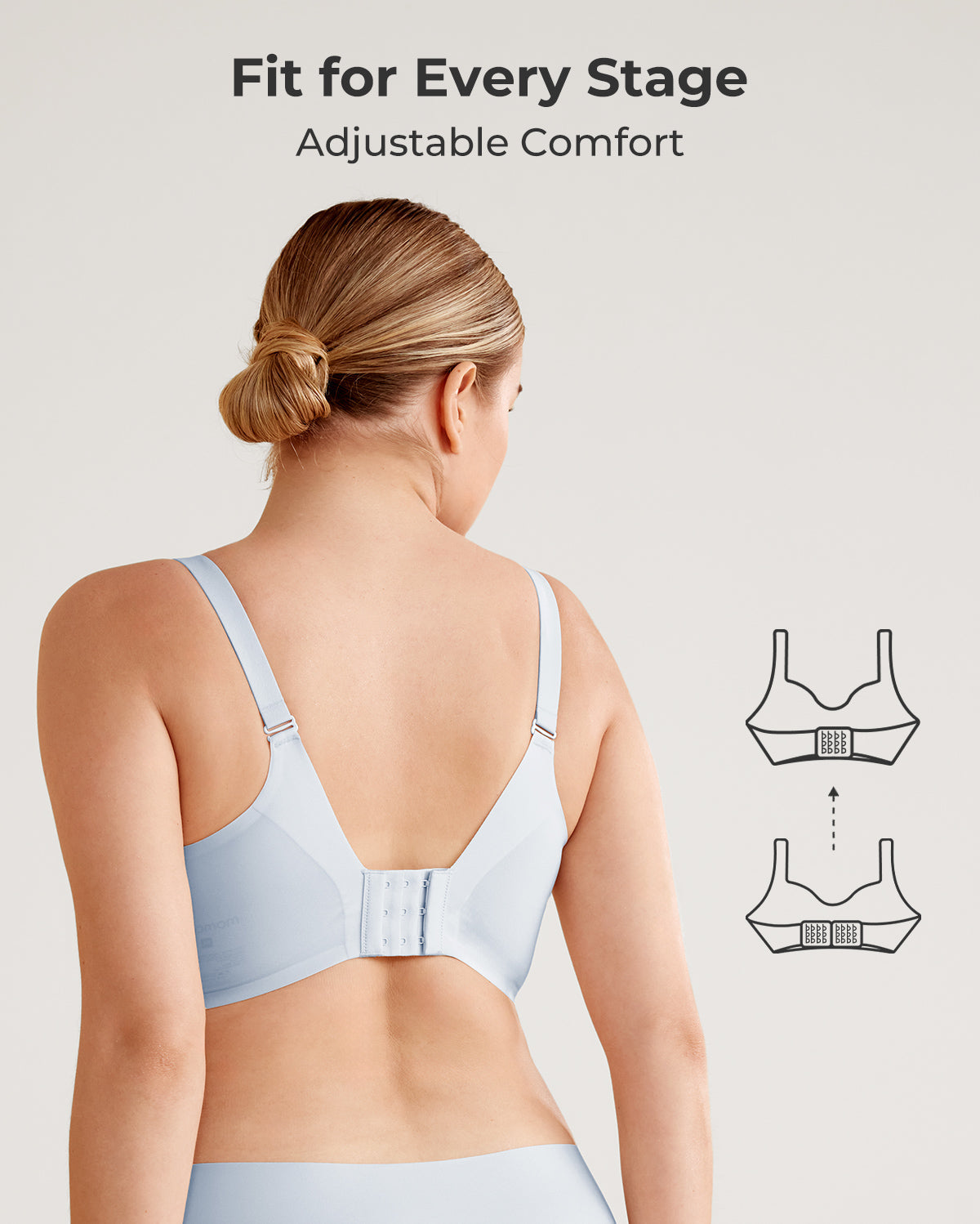 CozyAura-Ultra Soft Seamless Nursing Bra - YN21