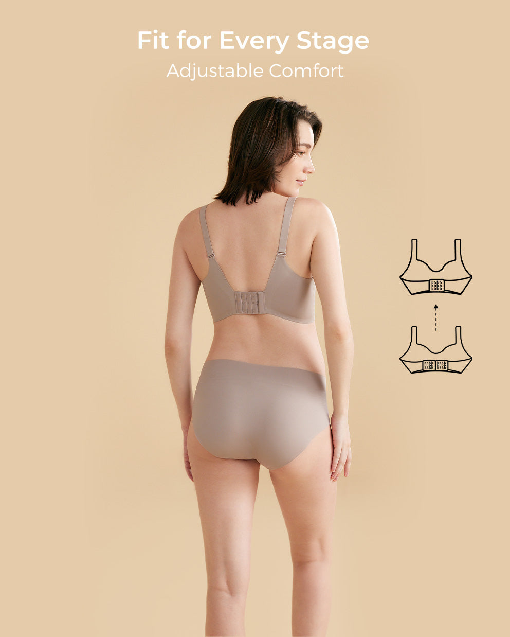 SMOOTH - Ultra Soft & Omni Maternity Nursing Bra (2 Pack)