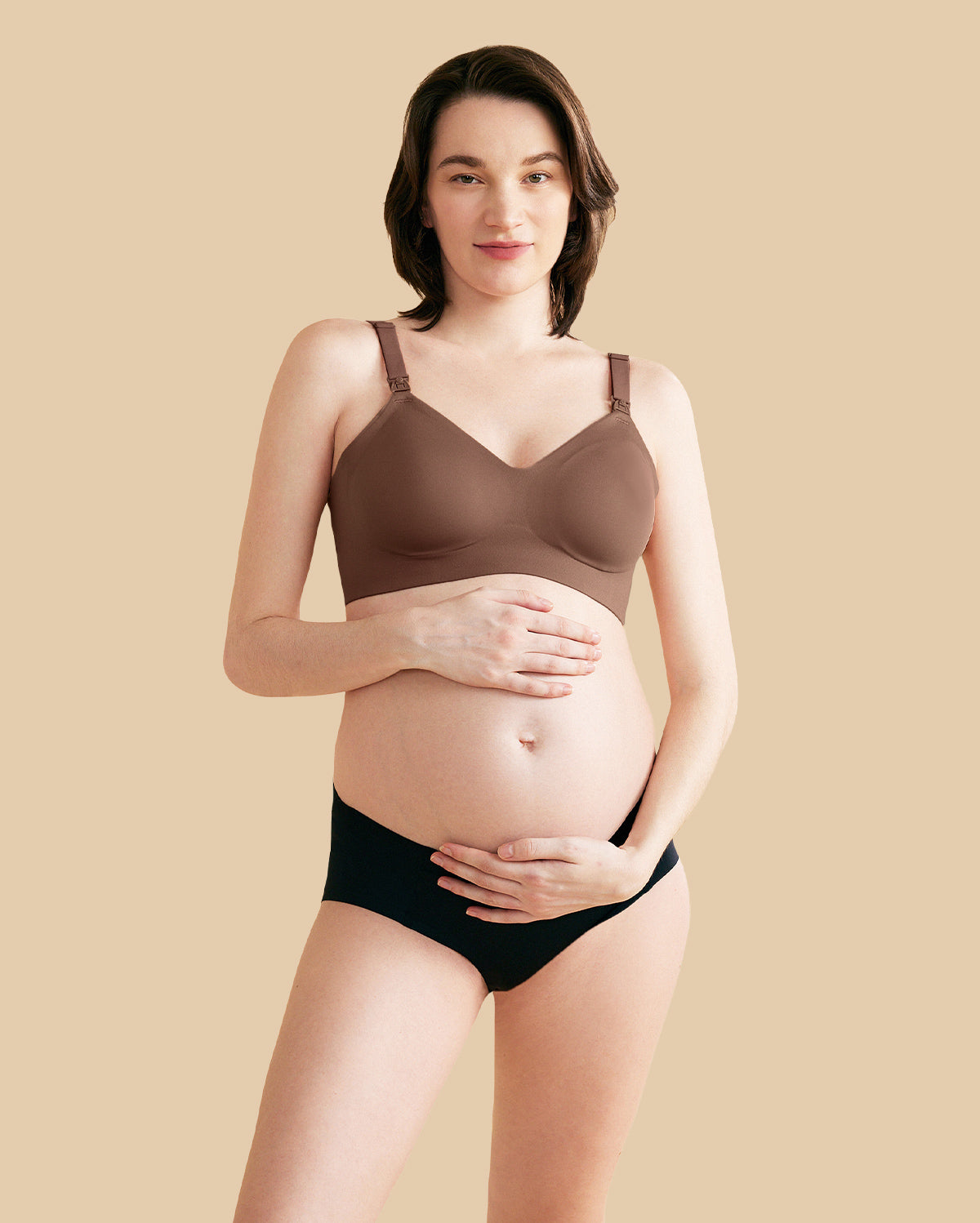 CozyAura-Ultra Soft Seamless Nursing Bra - YN21