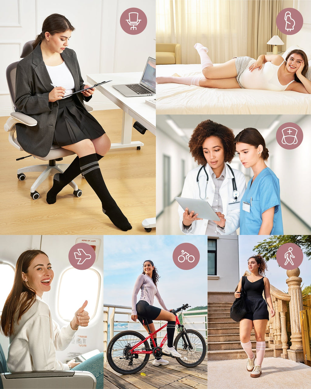 Momcozy Compression Socks for Women Wide Calf