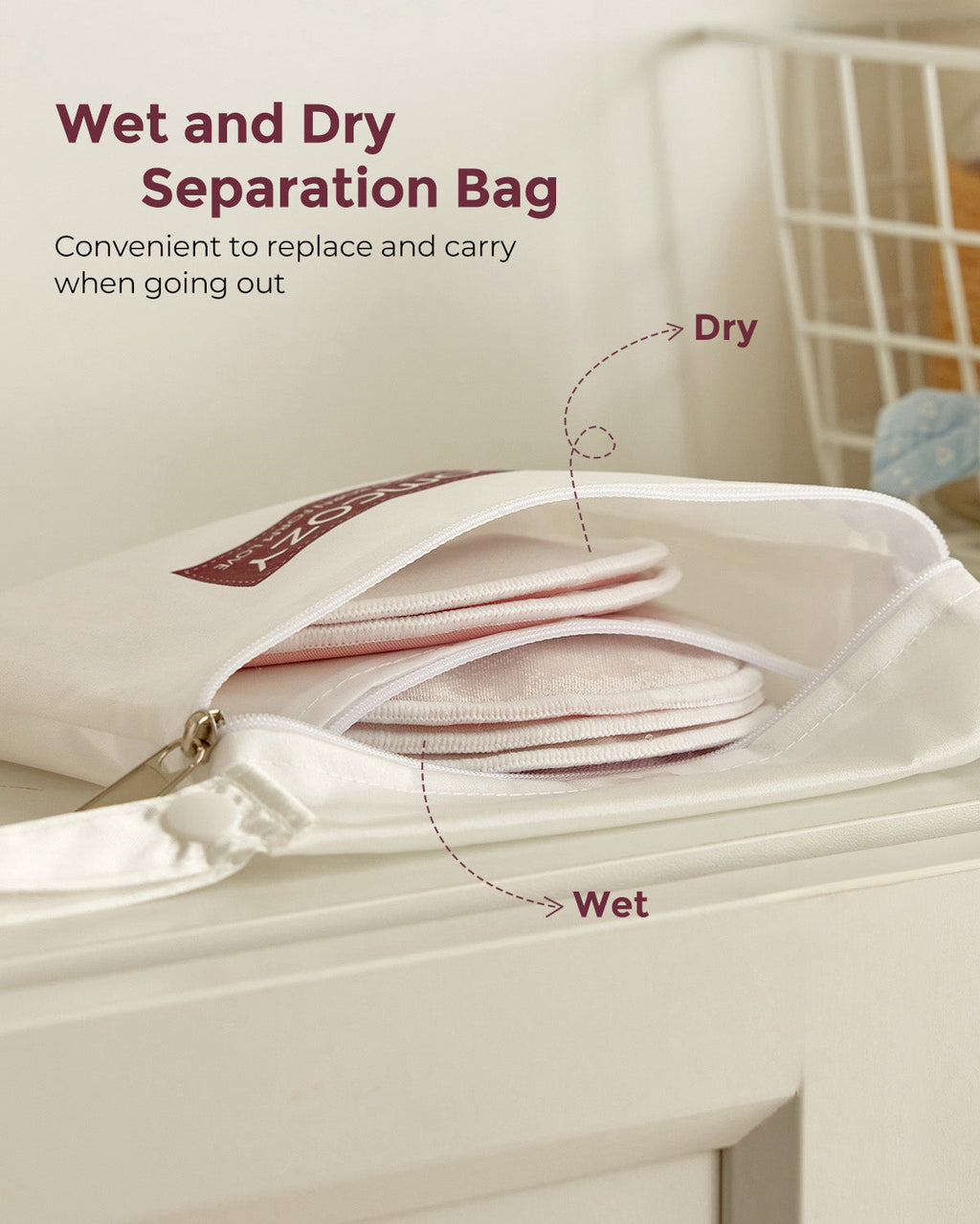 Pumping Essentials Bundle: Breast Pump Wipes, Reusable Breast Pads & Milk Storage Bags