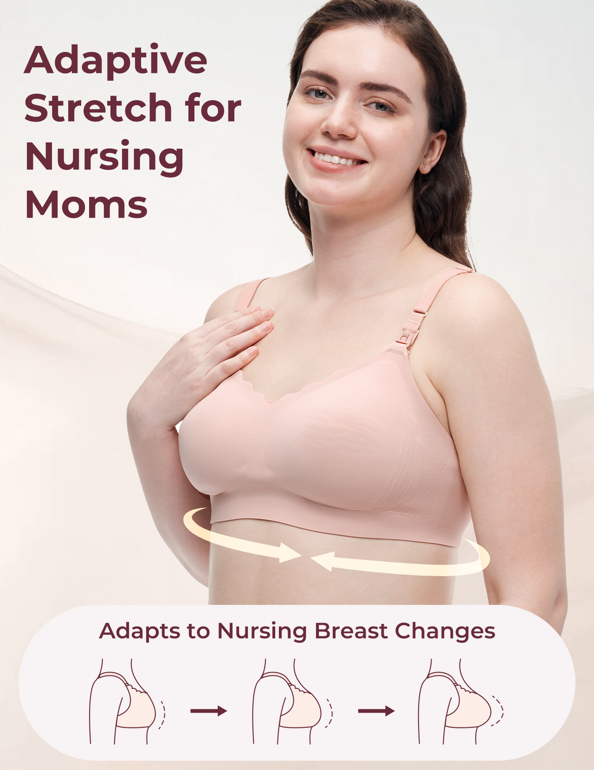 Momcozy Cooling Hands-Free Nursing & Pump Bra