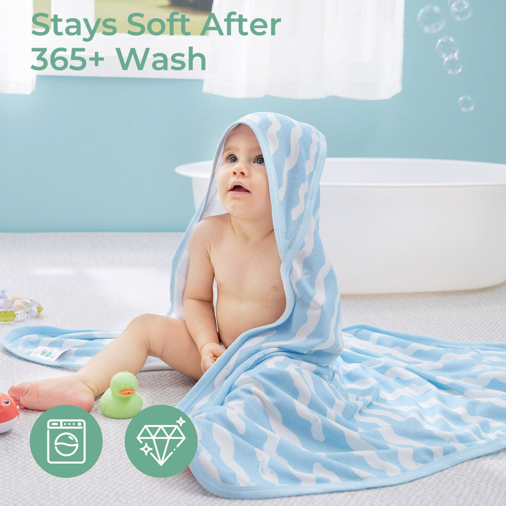 Momcozy Baby Hooded Bath Towel