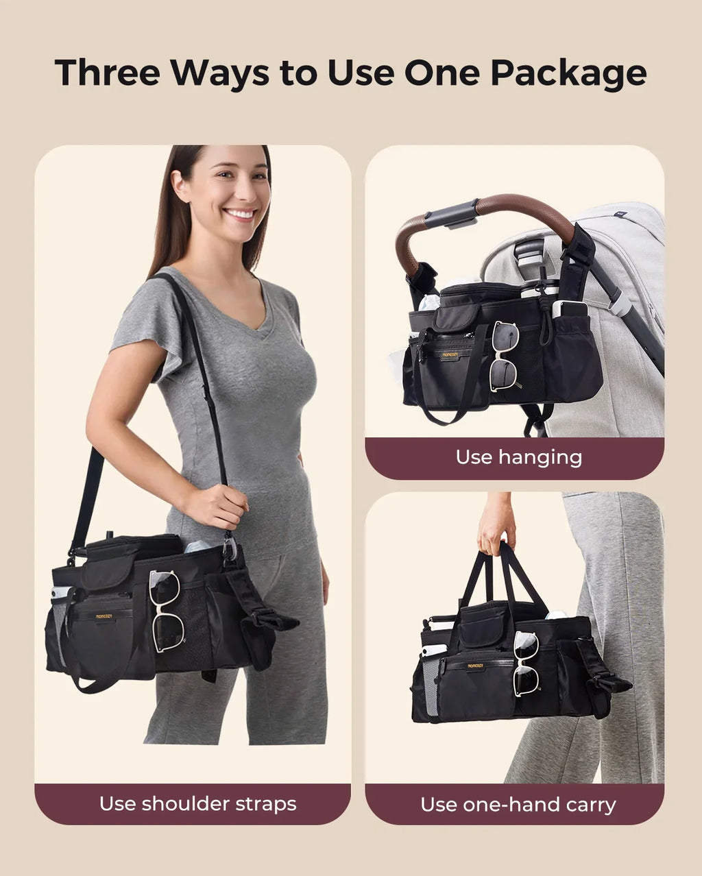 Momcozy Extra Large Stroller Organizer