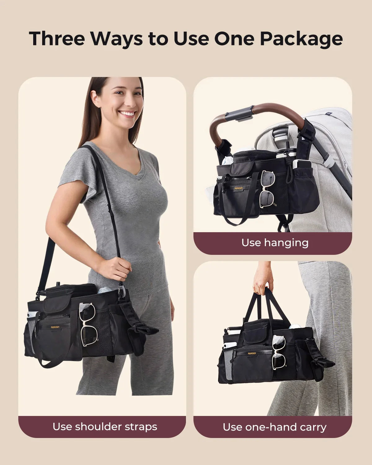 Momcozy Extra Large Stroller Organizer